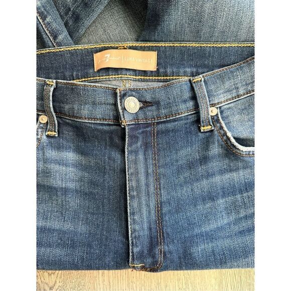 7 For All Mankind Skinny High Waist Ankle Jeans 31 - Picture 2 of 6